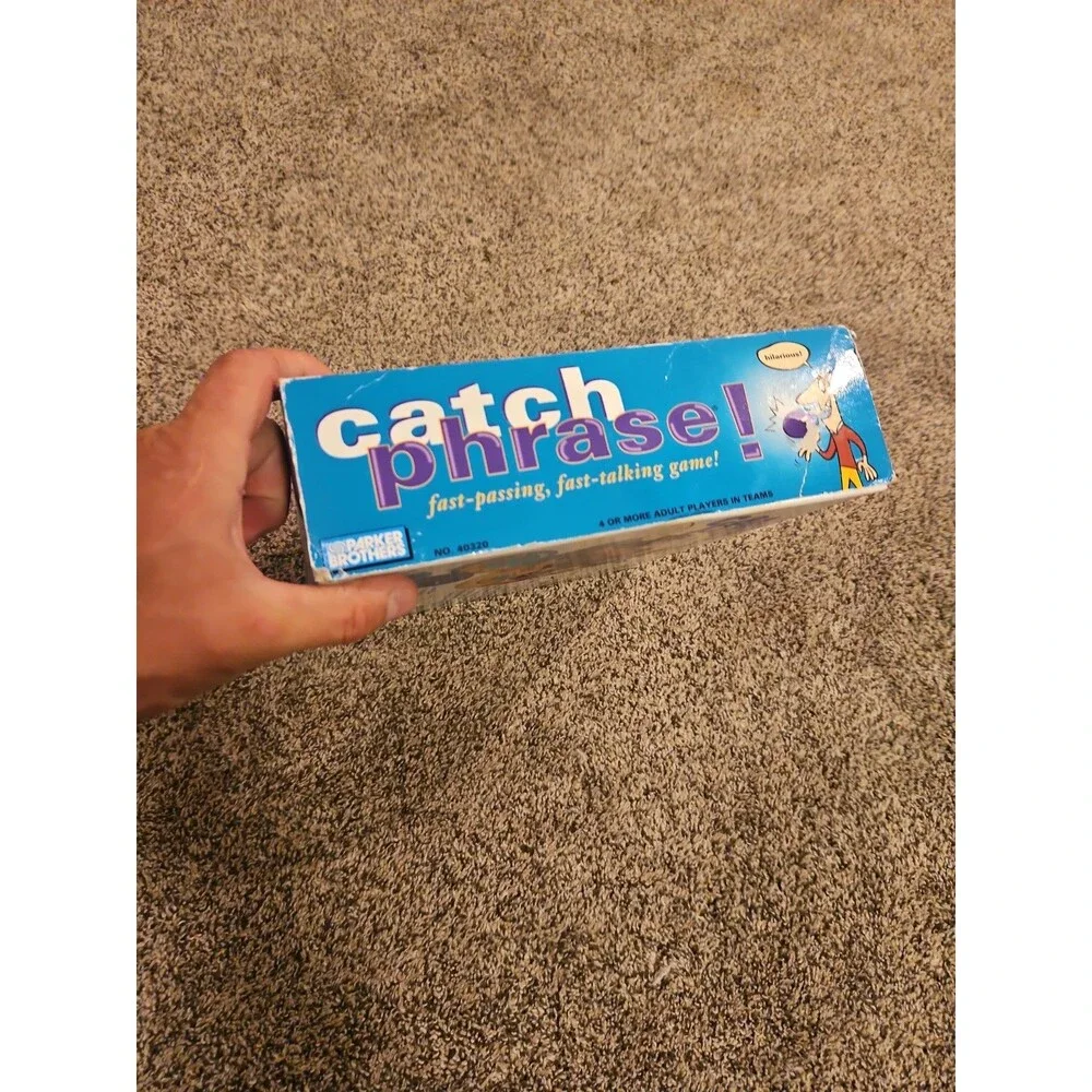 1994 Catch Phrase Game 100% COMPLETE WORKS Parker Brothers 90s Words